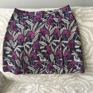 flower print skirt